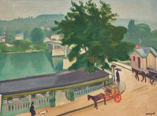 Albert Marquet - Le pont de Chennevires temps gris.webp
