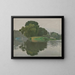 Le Poissy - Albert Marquet — gerahmtes Bild an der Wand
