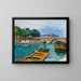 Pont sur la Seine à Paris - Albert Marquet — gerahmtes Bild an der Wand