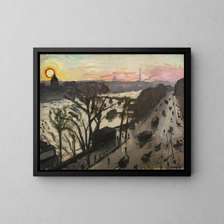 Albert Marquet - Paris quai du Louvre soleil dhiver (Case Conflict).webp