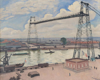 Albert Marquet - Rouen le pont transbordeur.webp