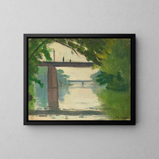 Albert Marquet - Silhouettes sur un pont de la Marne.webp