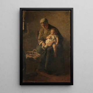 Albert Neuhuys - A Mother with her Child.webp