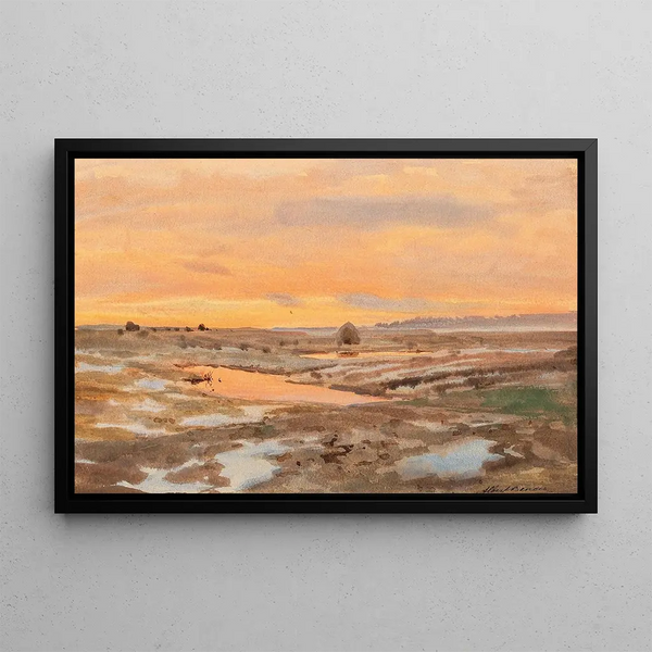 Albert Nikolaevich Benois - Sunset on the Gulf of Finland.webp