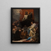 Das Christus der Erlöser: Der Christus ruft die Betrübten - Albert Pierre - René Maignan — gerahmtes Bild an der Wand