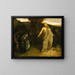 Der Christus erscheint Maria - Albert Pinkham Ryder — gerahmtes Bild an der Wand