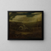 Die Rennfahrt des Todes auf einem blassen Pferd - Albert Pinkham Ryder — gerahmtes Bild an der Wand