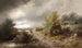 Gewitter im Anmarsch - Albert Rieger — Ansicht des Kunstwerks