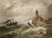 Dampf vor der Küste - Albert Rieger — Ansicht des Kunstwerks