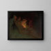 Nackt - Albert Ritzberger — gerahmtes Bild an der Wand