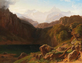 Albert Zimmermann - A View of Grossglockner from Kals.webp