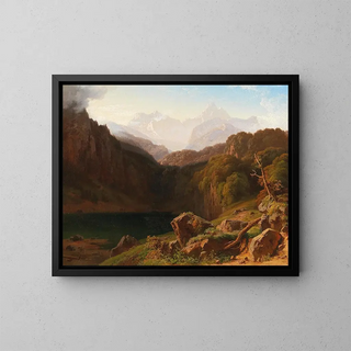 Albert Zimmermann - A View of Grossglockner from Kals.webp