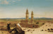 Orientalisches Landschaftsbild mit Moschee - Alberto Pasini — Ansicht des Kunstwerks
