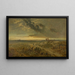 Landschaft - Alberto Pasini — gerahmtes Bild an der Wand