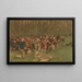 Ave Maria Nach der Schlacht am Bergisel - Albin Egger-Lienz — gerahmtes Bild an der Wand