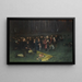 Gebet nach der Schlacht von Bergisel - Albin Egger-Lienz — gerahmtes Bild an der Wand