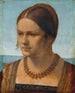 Portrait einer jungen venezianischen Frau (Case Conflict) - Albrecht Dürer — Ansicht des Kunstwerks