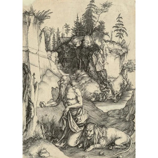 Albrecht Drer - St Jerome in penitence.webp