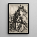 Reproduktion des Gemäldes La Pénitence de Saint Jean Chrysostome - Albrecht Dürer