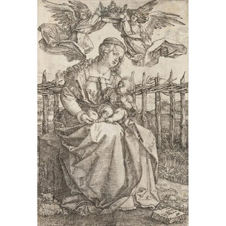 Albrecht Drer - Virgin Mary Crowned By Two Angels.webp