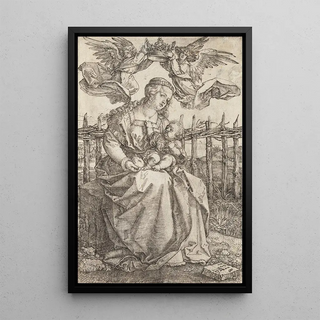 Albrecht Drer - Virgin Mary Crowned By Two Angels.webp