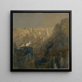 Album de paysages, Feuille 1 - Wang Gai