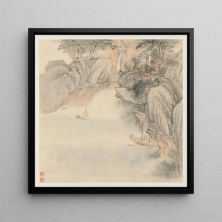 Album de paysages Feuille 4 - Wang Gai