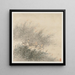 Album de paysages Feuille 6 - Wang Gai — gerahmtes Bild an der Wand