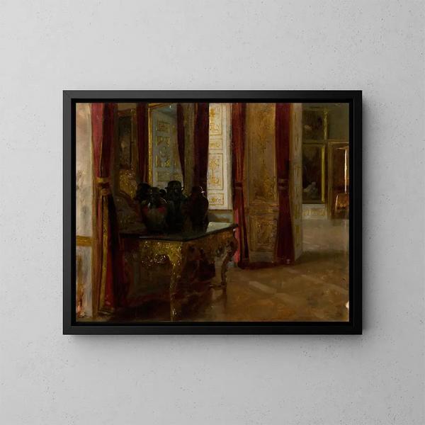 Innen-Gemälde - Aleksander Gierymski — gerahmtes Bild an der Wand