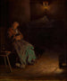 Alte Frau wacht über eine Leiche II - Aleksander Gierymski — Ansicht des Kunstwerks