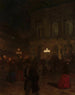 Oper Paris bei Nacht - Aleksander Gierymski — Ansicht des Kunstwerks