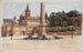 Skizze der Piazza del Popolo in Rom - Aleksander Gierymski — Ansicht des Kunstwerks
