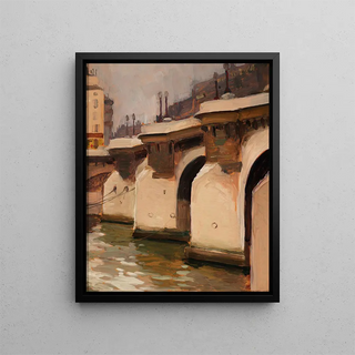 Aleksander Gierymski - Pont Neuf in Paris.webp