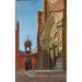 Reproduktion des Gemäldes Portal der Kirche Sainte-Anastasie in Verona - Aleksander Gierymski