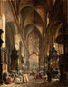 Innenansicht der Kirche der Jungfrau Maria in Krakau - Aleksander Gryglewski — Ansicht des Kunstwerks