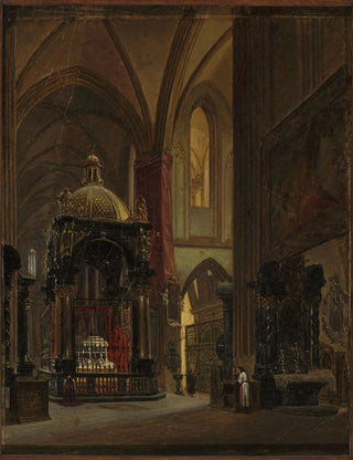 Aleksander Gryglewski - Interior of the Wawel Cathedral.webp