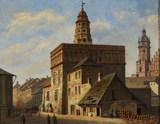 Aleksander Gryglewski - Old town hall at the Wolnica square in Kazimierz Krakw.webp