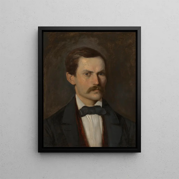 Portrait des Andrzej Dziubandowski - Aleksander Kotsis — gerahmtes Bild an der Wand