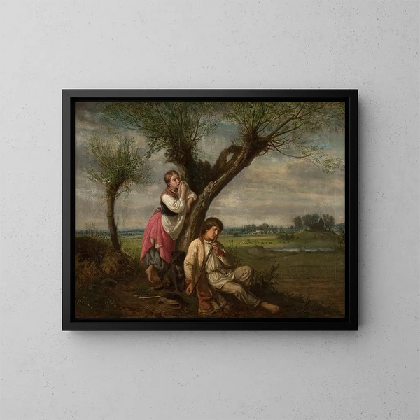 Frühling - Aleksander Kotsis — gerahmtes Bild an der Wand