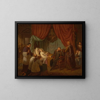 Aleksander Lesser - Death of Barbara Radziwi.webp