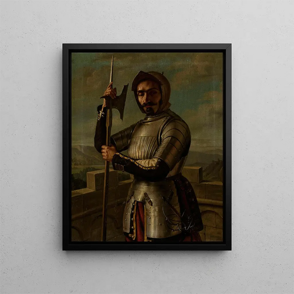 Aleksander Lesser - Knight in armour.webp