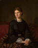Portrait von Julia Bergson, Ehefrau des Künstlers - Aleksander Lesser — Ansicht des Kunstwerks