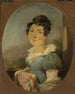 Portrait der Ehefrau von Antoni Erazm Makarowicz - Aleksander Ludwik Molinari — Ansicht des Kunstwerks