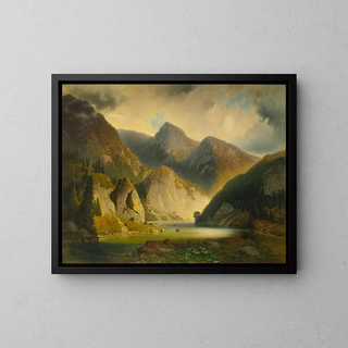 Aleksander Swieszewski - An Alpine Lake.webp
