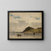Landschaft am See und Fluss - Aleksander Swieszewski — gerahmtes Bild an der Wand