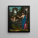 Noli me Tangere - Alessandro Allori — gerahmtes Bild an der Wand