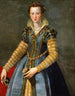 Portrait de Marie de Médicis 1540-1557 - Alessandro Allori — Ansicht des Kunstwerks