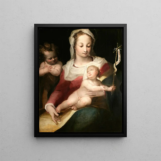 Alessandro Casolani - Madonna with Child and Young Saint John.webp