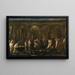 L'Enterrement d'un moine - Alessandro Magnasco — gerahmtes Bild an der Wand