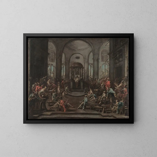 Alessandro Magnasco - Interior of a Synagogue.webp